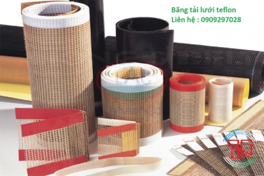 Băng tải teflon chịu nhiệt