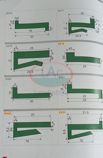 Các loại thành lót băng tải