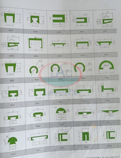 Các loại thành lót băng tải