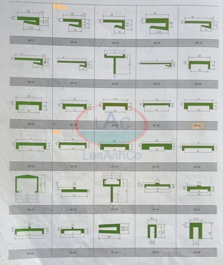 Các loại thành lót băng tải